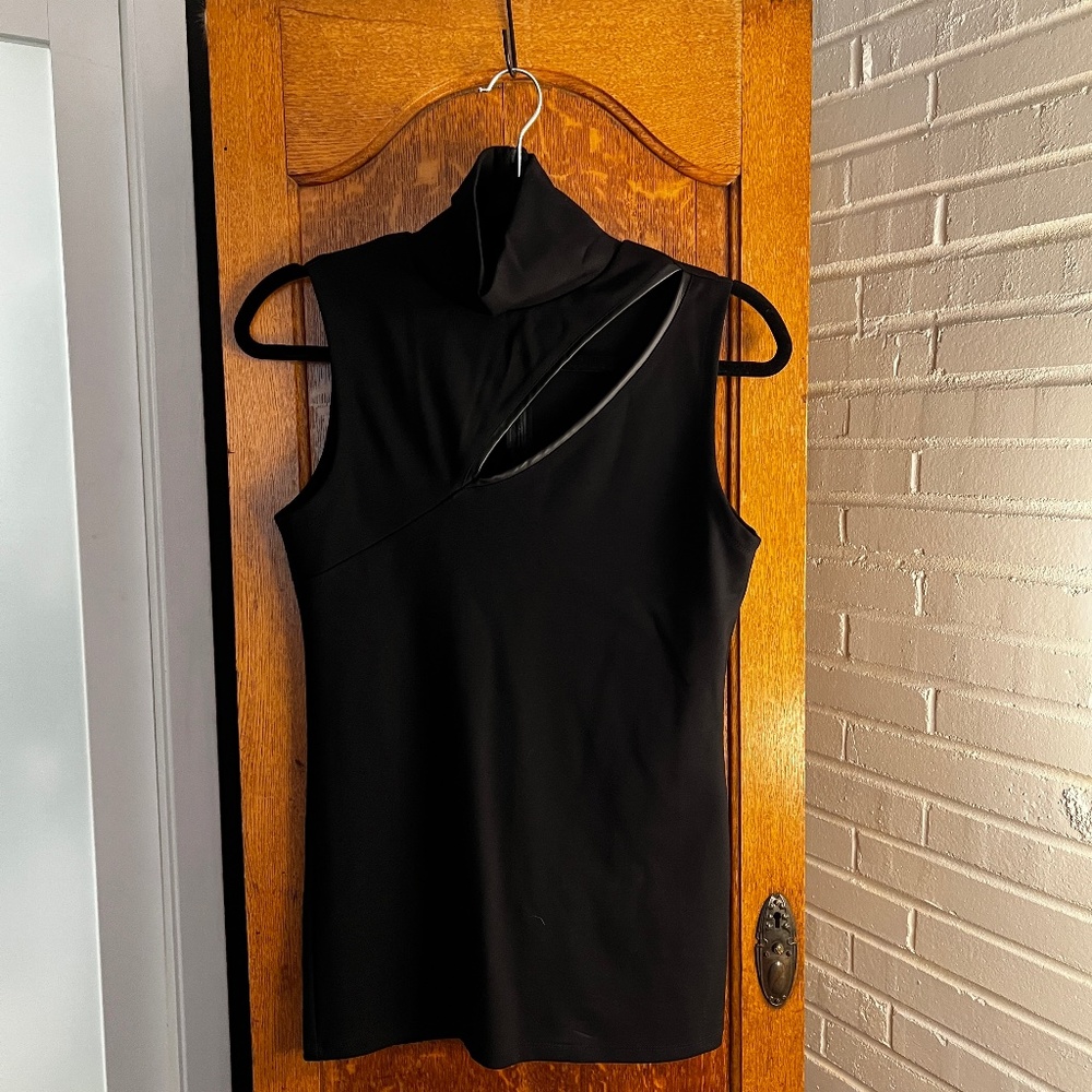 Marcella - Edgy cutout sleeveless top size small